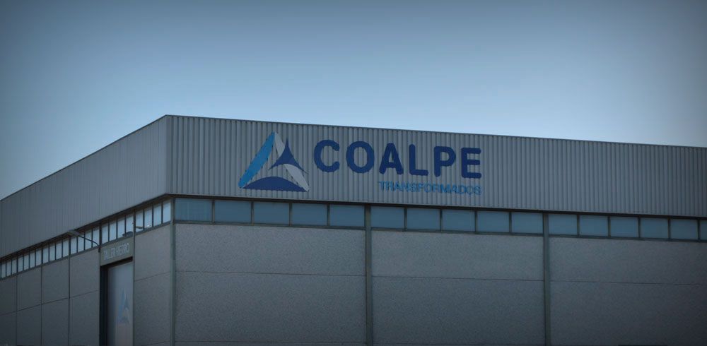 Empresa. Coalpe Transformados. Fachada
